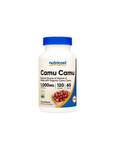 Каму каму екстракт 500 мг х 120 капсули Nutricost | Camu Camu