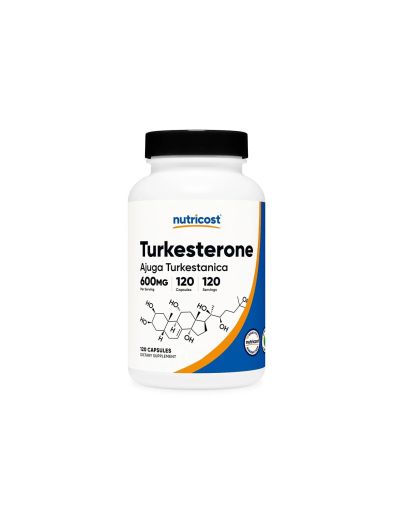 Туркестерон 60 мг х 120 капсули Nutricost | Turkesterone