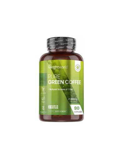 Зелено кафе х 90 капсули за отслабване и антиоксидантен ефект Weight World | Green Coffee