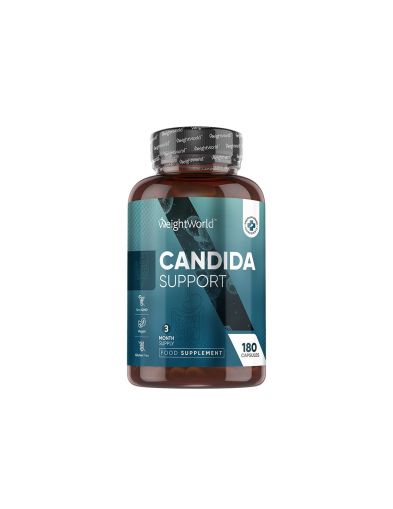 Анти-Кандида Формула с билки и пробиотици х 180 капсули Weight World | Candida Support