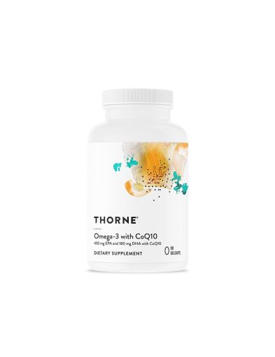 Омега 3 + Коензим Q10 х 90 капсули Thorne | Omega 3 + Coenzyme Q10