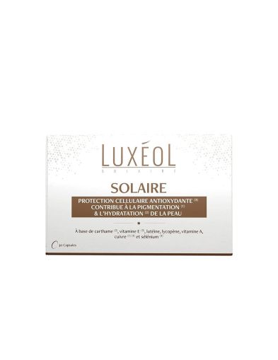 Формула за равномерен тен х 30 капсули Luxeol Solaire