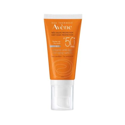 Авен СЪН SPF50+ Слънцезащитен анти-ейдж крем против фотостареене 50 мл | Avene Sun