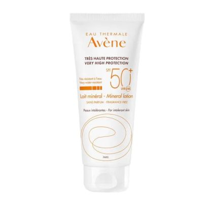 Авен СЪН SPF50+ Минерално слънцезащитно мляко за лице и тяло 100 мл | Avene Sun Mineral