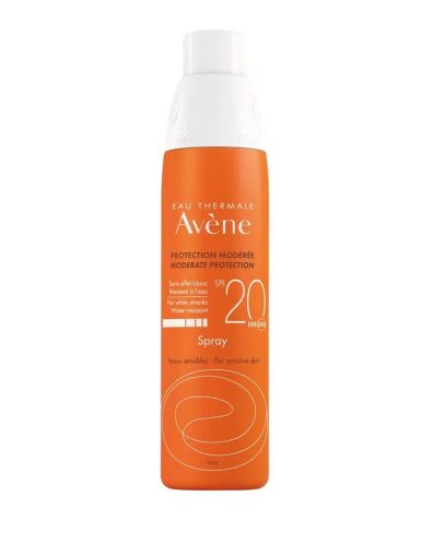 Авен СЪН SPF20 Слънцезащитен спрей за тяло 200 мл | Avene Sun