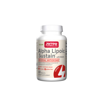 Алфа Липоева Киселина 300 мг + Биотин х 120 капсули ДЖАРОУ | Jarrow Formulas Alpha Lipoic Sustain + Biotin