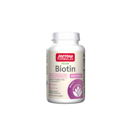 Биотин 5000 мкг х 100 капсули ДЖАРОУ| Jarrow Formulas Biotin