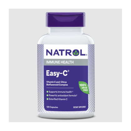 Натрол Витамин Ц 500 мг + биофлавоноиди х 120 капсули | Natrol Easy-C with Bioflavonoids