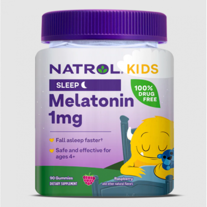 Натрол Мелатонин 1 мг х 90 желирани таблетки за деца | Natrol Kid`s Melatonin Gummies