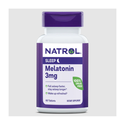 Натрол Мелатонин 3 мг х 120 таблетки | Natrol Melatonin