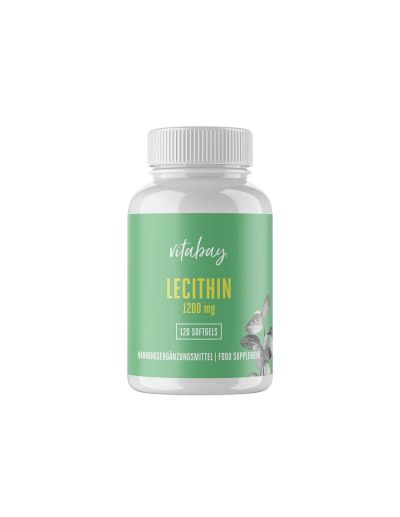 Лецитин 1200 мг x 120 капсули Vitabay | Lecithin