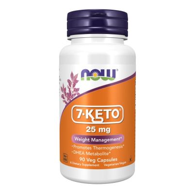 7-КЕТО 25 мг х 90 капсули Now Foods | 7 Keto