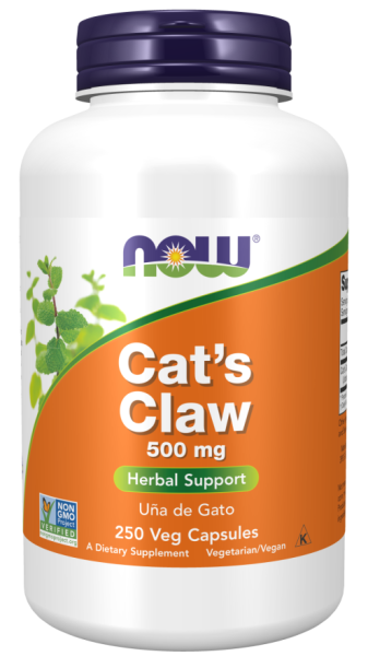 Котешки Нокът екстракт 500 мг х 250 капсули Now Foods | Cat's Claw