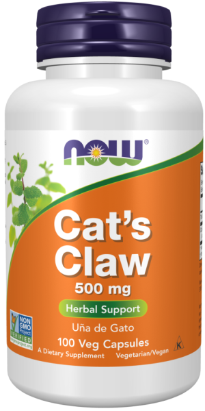 Котешки Нокът екстракт 500 мг х 100 капсули Now Foods | Cat's Claw