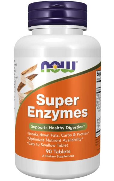 Супер Ензими х 90 таблетки Now Foods | Super Enzymes