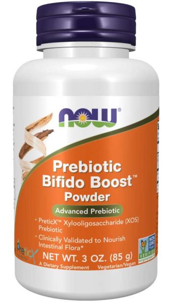 Прeбиотик БИФИДО БУУСТ на прах 85 грама Now Foods |  Bifido Boost