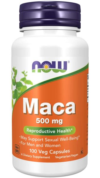 Мака екстракт 500 мг х 100 капсули Now Foods | Maca