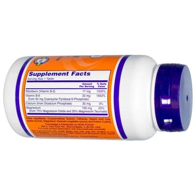 P-5-P (Витамин Б6) 50 мг х 60 таблетки Now Foods | P-5-P Vitamin B-6