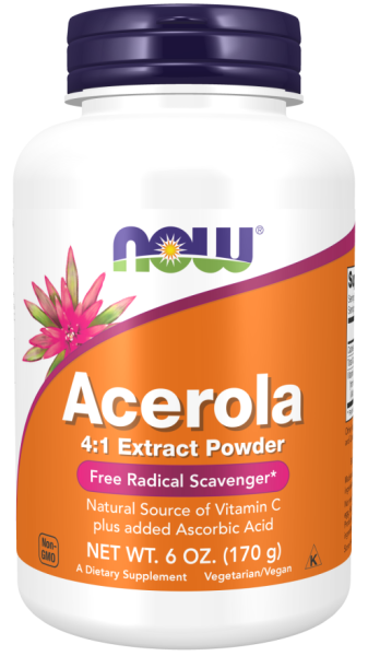 Ацерола на прах 170 гр Now Foods | Acerola