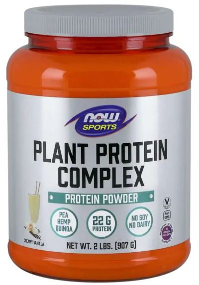 Растителен Протеин БИО с вкус на ванилия х 908 гр Now Foods Sports | Plant Protein