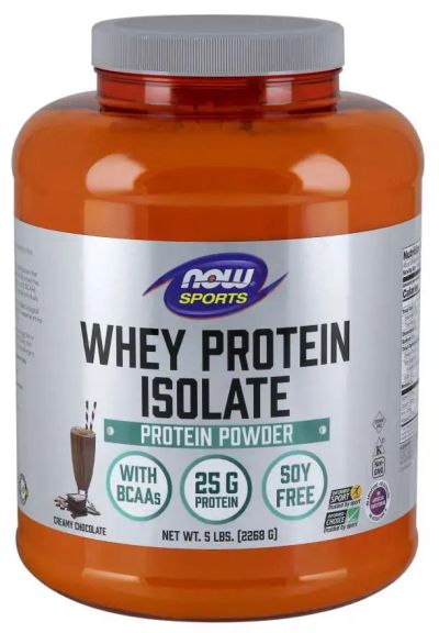 Суроватъчен Протеин Изолат х 2268 гр Now Foods Sports | Isowhey Protein