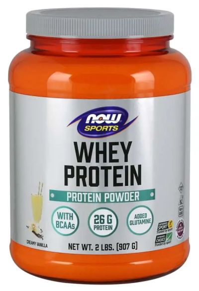 Суроватъчен Протеин с вкус на ванилия х 908 гр Now Foods Sports | Whey Protein