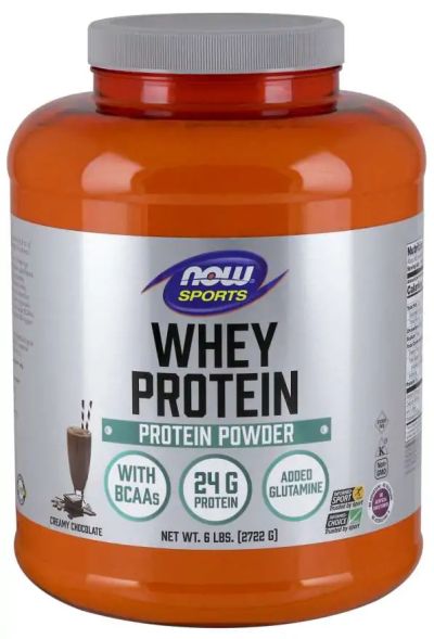 Суроватъчен протеин с вкус на шоколад х 2720 гр Now Foods | Whey Protein