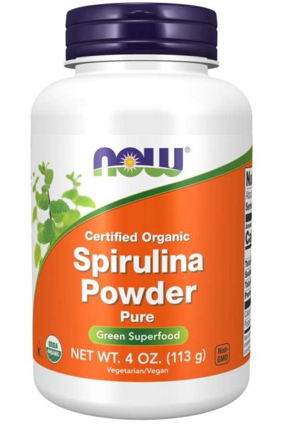 Спирулина БИО на прах 113 гр Now Foods | Spiruluna