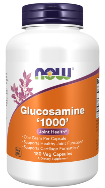 Глюкозамин 1000 мг х 180 капсули Now Foods | Glucosamine