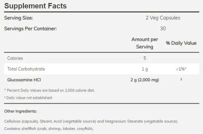 Глюкозамин 1000 мг х 180 капсули Now Foods | Glucosamine