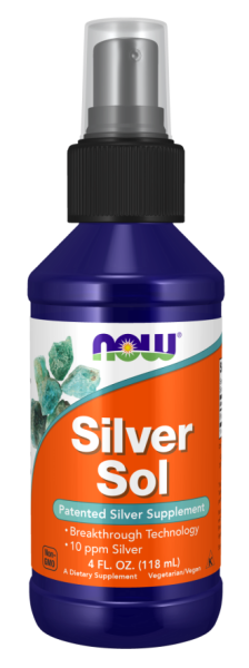 Колоидно сребро х 113.6 мл Now Foods | Silver Sol