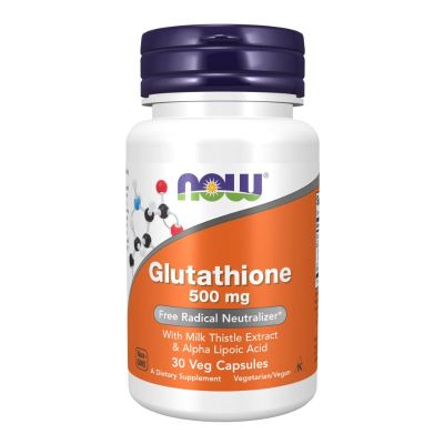 Л-Глутатион 500 мг х 30 капсули Now Foods | Glutathione