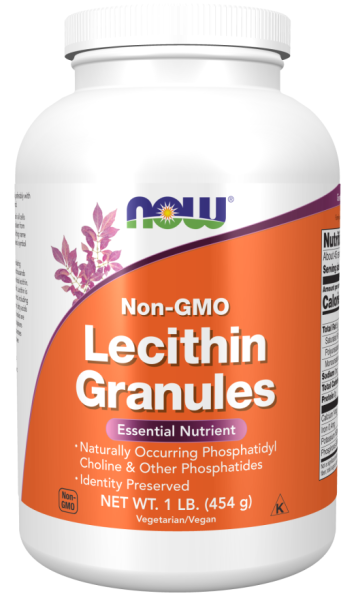 Лецитин на гранули х 454 гр Now Foods | Non-GMO Soy Lecithin