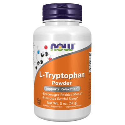 Л-Триптофан на прах 57 гр Now Foods | L-Tryptophan Powder