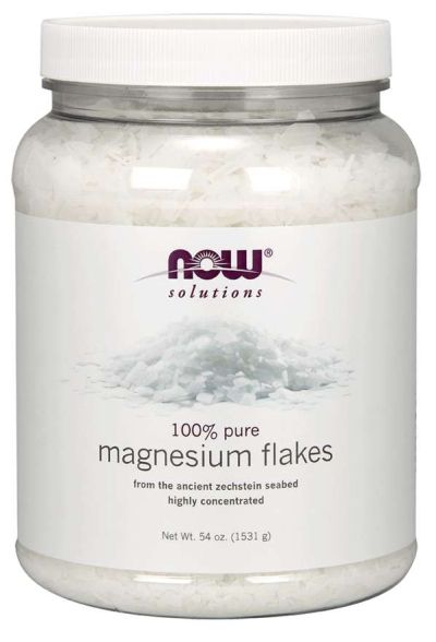 Магнезиеви люспи (магнезиев хлорид) х 1351 гр Now Foods | Magnesium Flakes