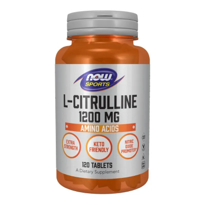 Л-Цитрулин 1200 мг х 120 таблетки Now Foods Sports | L-Citrulline