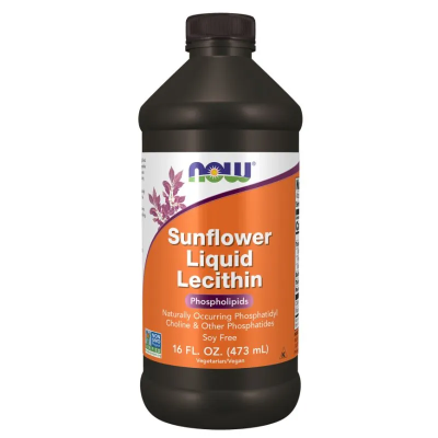 Слънчогледов лецитин течен х 473 мл Now Foods | Sunflower Lecithin