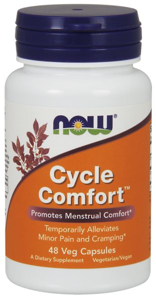 САЙКЪЛ КОМФОРТ Хранителна добавка за жени х 48 капсули Now Foods | Cycle Comfort