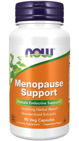 Хранителна добавка за жени при менопауза х 90 капсули Now Foods | Menopause Support