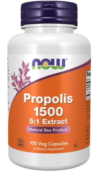 Прополис 500 мг х 100 капсули Now Foods | Propolis