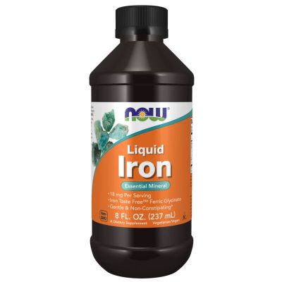 Течно Желязо х 237 мл Now Foods | Liquid Iron