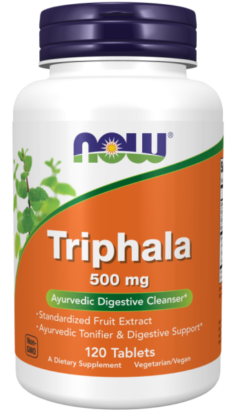 Трифала 500 мг х 120 таблетки Now Foods | Triphala