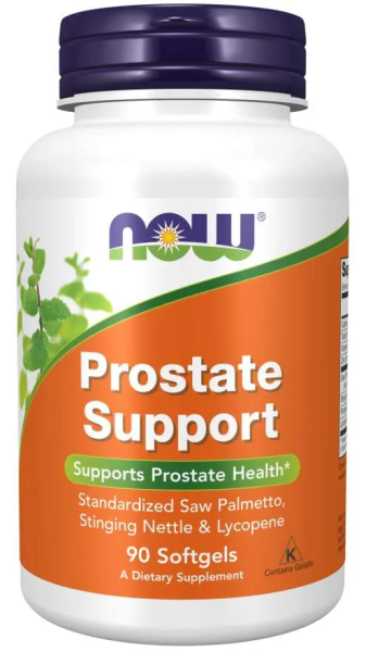 ПРОСТАТА СЪПОРТ За здрава простата х 90 меки капсули Now Foods | Prostate Support