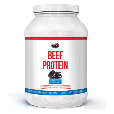 Телешки протеин 1800 гр РАЗЛИЧНИ ВКУСОВЕ Pure Nutrition | Beef Protein