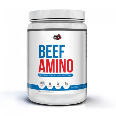 Телешки аминокиселини 2000 мг х 300 таблетки Pure Nutrition | Beef Amino