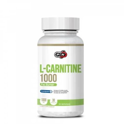 Л-Карнитин 1000 мг х 30 капсули Pure Nutrition | L-Carnitine