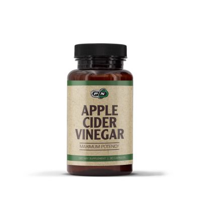 Ябълков оцет за отслабване 350 мг х 90 капсули Pure Nutrition | Apple Cider Vinegar  