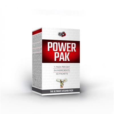 ПАУЪР ПАК Мултивитамини х 40 пакета Pure Nutrition | Power Pak