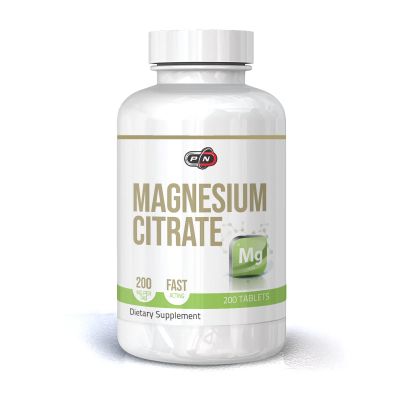 Магнезий цитрат 200 мг х 200 таблетки Pure Nutrition | Magnesium Citrate