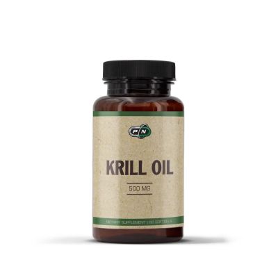 Масло от крил 500 мг х 60 меки капсули Pure Nutrition | Krill Oil